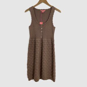 Charlotte Tarantola Sleeveless Sweater Knit Dress